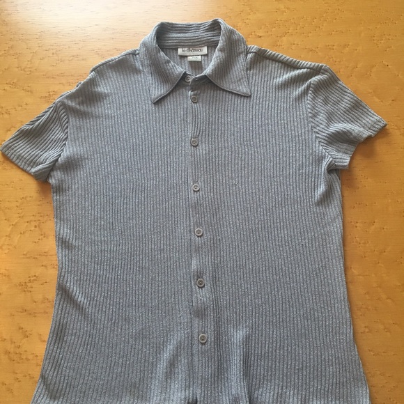 LE CHATEAU Short Sleeve Summer Shirt. Small - Picture 8 of 10